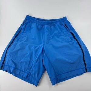 Lululemon Athletica Blue Athletic Shorts with Elastic Waistband
